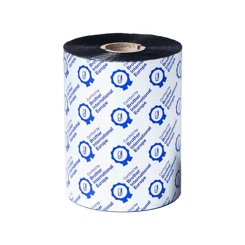 BROTHER STANDARD WAX/RESIN BLACK 110MM X 600M PK OF 6