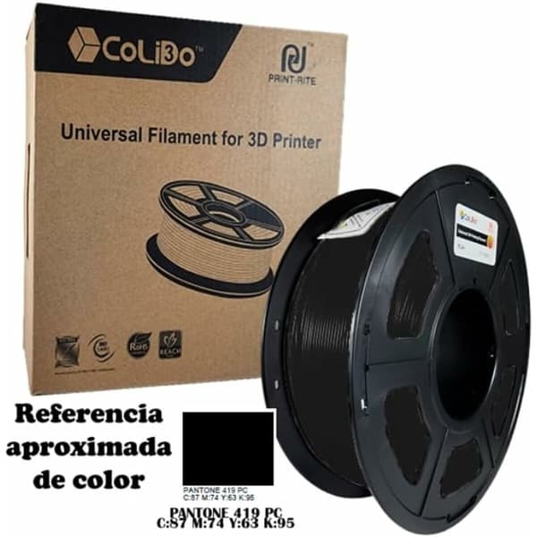 Filamentrulle CoLiDo COL3D-LCD163B Svart