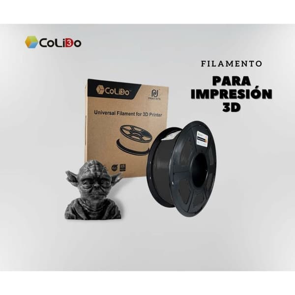 Filamentrulle CoLiDo COL3D-LCD163B Svart