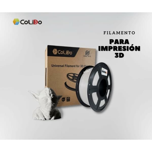 Filamentrulle CoLiDo COL3D-LCD163W Vit