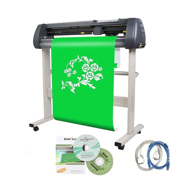 Vinylskärare Plotter, 500g Tryck, Hög Precisionsskärning,375 manuell
