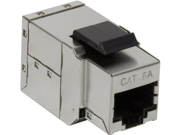 LogiLink NK4010, Sølv, RJ45, RJ45, 17,1 mm, 35,2 mm, 21,2 mm