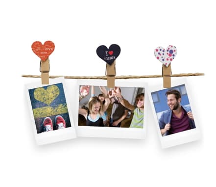 Fujifilm Instax Design Clips, Monivärinen, 10 kpl