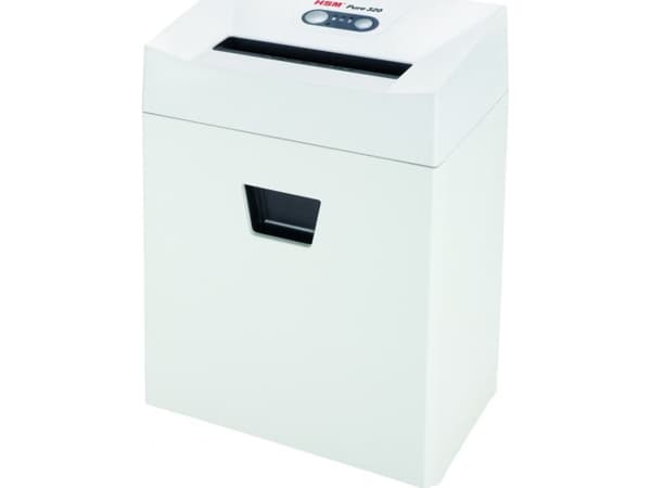 HSM Pure 320, Partikkelkutt-makulering, 23 cm, 3.9 mm, 25 l, Knapper, 264 mm/min