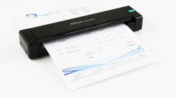 Iriscan Executive 4 - Arkføderet scanner - Dual CIS - duplex - 216 x 813 mm - 600 dpi x 600 dpi - op til 100 scanninger/dag - USB 2.0