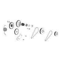Zebra - Drive Gear Kit - til ZT400 Series ZT410, ZT420