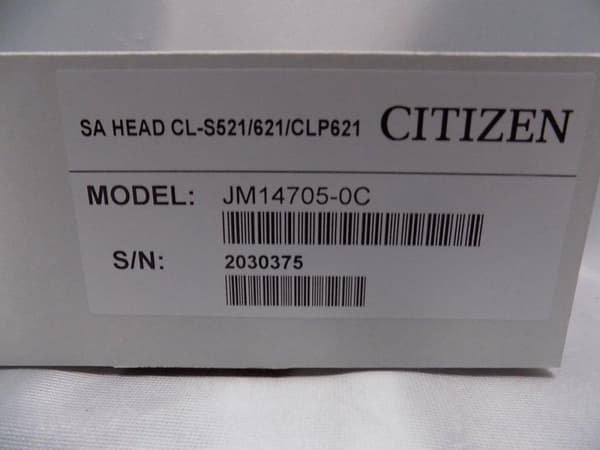 Citizen JM14705-0 Printhead Direct Thermal