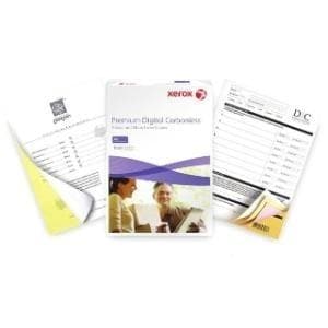 Xerox Premium Digital selvkopierende - Hvid Gul Pink - A4 (210 x 297 mm) - 80 g/m2 - 501 ark 3-lags omvendt sorteret papir (pakke med 5)