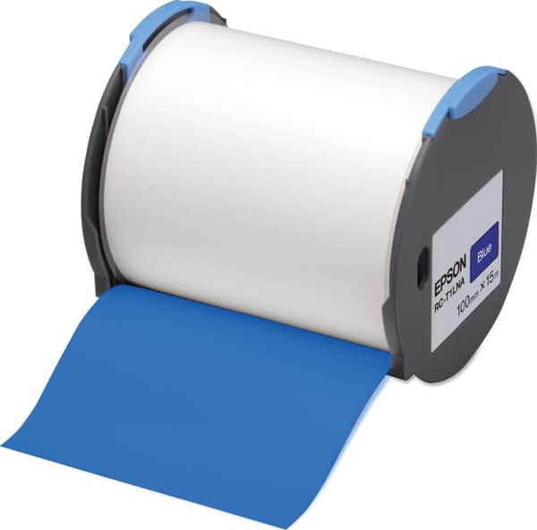 Epson RC-T1LNA - Polyolefin - selvklæbende - blå - rulle (10 cm x 15 m) 1 rulle(r) plastiktape - til LabelWorks Pro100