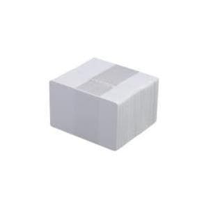 Evolis Classic Blank Cards - PVC-kort - 20 mil - hvid - 100 kort (pakke med 5) (C4002)