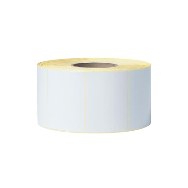 Brother - Obestruken - vit - 102 x 74 mm 2940 etikett(er) (1 rulle(r) x 2940) stansade etiketter - för Brother TJ-4020TN, TJ-4021TN, TJ-4120TN, TJ-412