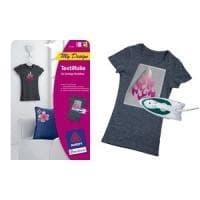 AVERY Zweckform MD1004 8 textilfolier (för färgade textilier, DIN A4, tryckbar t-shirtfolie för strykning på, transferfolie för bläckstråle/bläckstrål