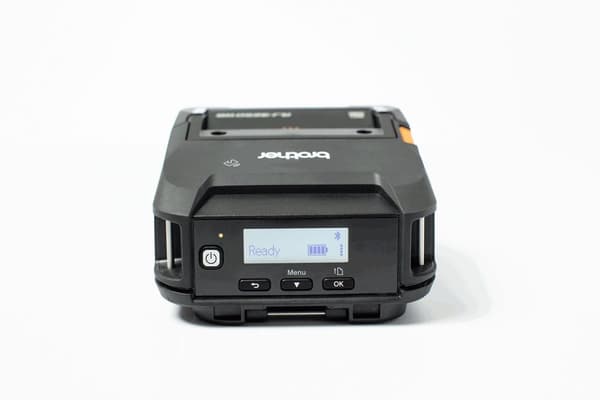 Brother RuggedJet RJ-3230BL - etikettskrivare - direkt termisk - rulle (7,2 cm) - 203 dpi - upp till 127 mm/sek. - USB, NFC, Bluetooth 5.0