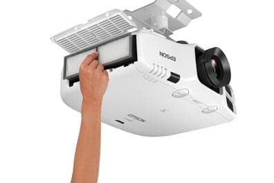 Epson ELPAF45 - projektorin ilmansuodatin - malleihin Epson EB-1440, 1450, 1460, 4550, 4650, 4750, 4770, 4850, 4950, 5520, 5530, 696