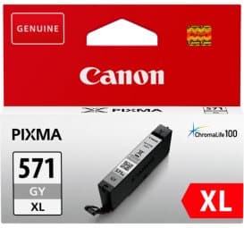 Tintes kārtridžs Canon CLI-571XL Grey