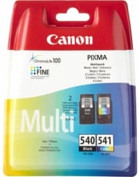 Combo-Pack  Original Canon Black/Color, PG-540/CL-541, pentru Pixma MG2150|MG2250|MG3150|MG3250|MG3550|MG3650|MG4150|MG4250|MX375|MX395|MX435|MX455|MX