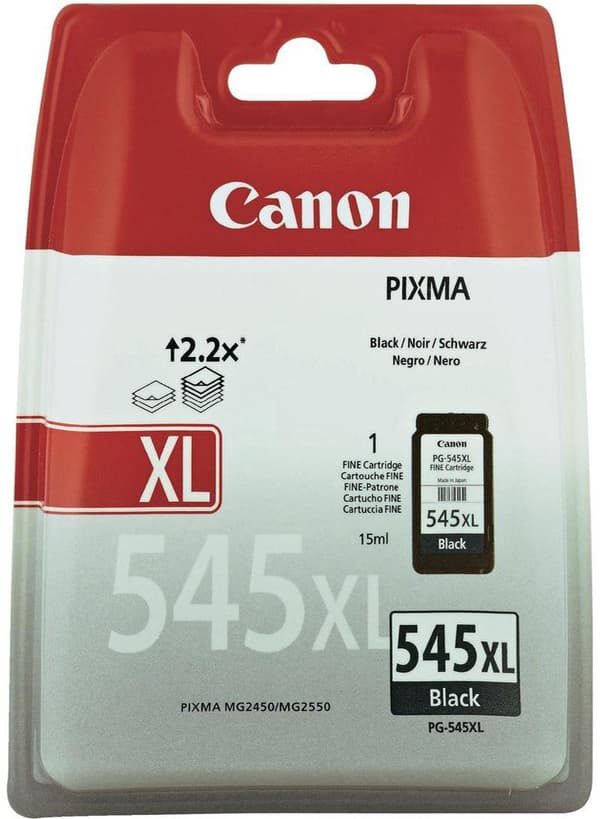 Tintes kārtridžs Canon PG-545XL Black