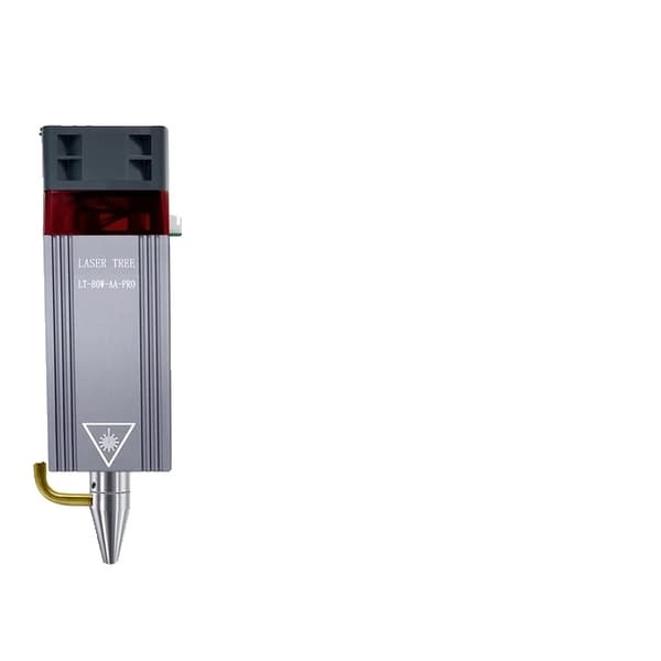 Laserhuvud för CNC-gravör, 80W effekt, 450nm blått ljus, 12V, LT-80W-AA-PRO-KIT
