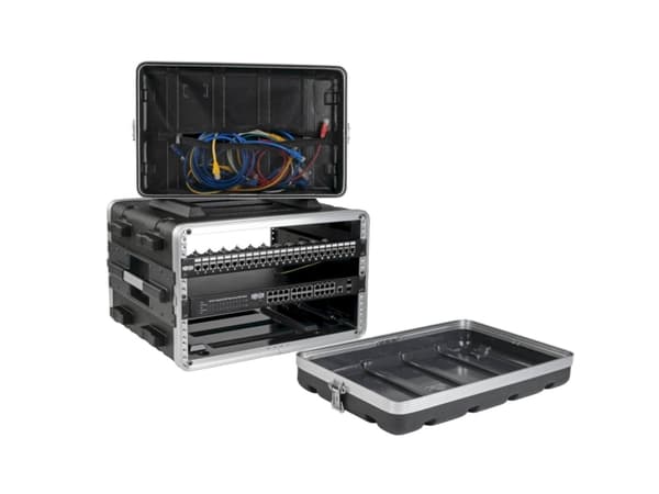 Tripp Lite SRCASE6U, Transportkasse, 6,6 kg, Sort