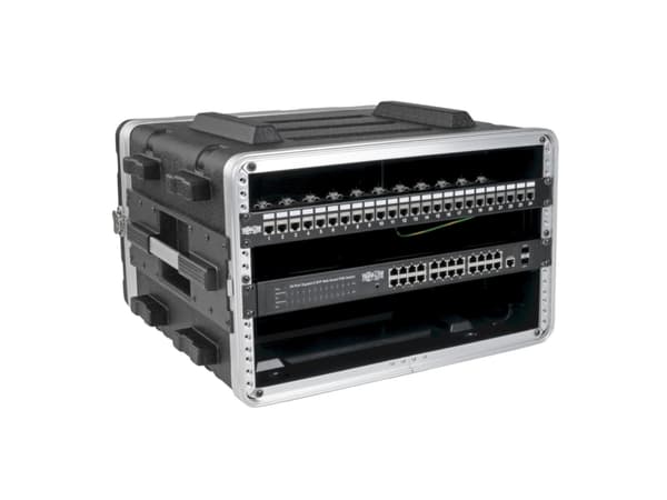 Tripp Lite SRCASE6U, Transportkasse, 6,6 kg, Sort