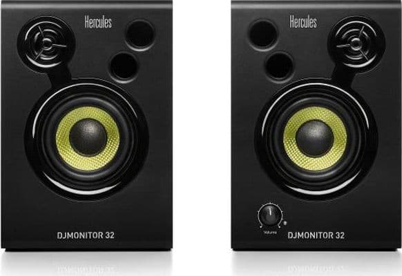 Hercules DJ Monitor 32 - Altavoces de monitor - 30 vatios (Total) - 2 vías (4780885)