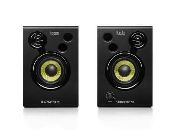 Hercules DJ Monitor 32 - Altavoces de monitor - 30 vatios (Total) - 2 vías (4780885)