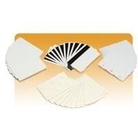 Zebra Premier - PVC kort, selvklæbende bagside med mylar belægning - 10 mil 100 stk. (pakke med 5) - til Zebra P310F, P310i, P320i, P330i, P330m, P420