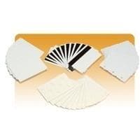 Zebrafärg - PVC-kort - 30 mil - Silvermetallic - CR-80-kort (85,6 x 54 mm) - 500 kort (104523-132)