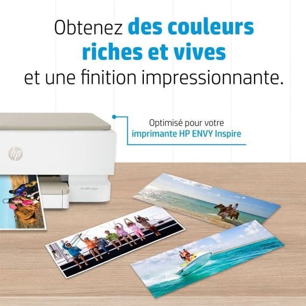 HP - HP Advanced glättat fotopapper - 250 g/m2, 4 x 12 tum (101 x 305 mm) - 10 ark