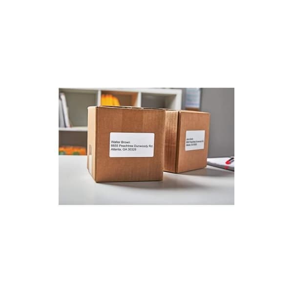Etiketter - DYMO - LabelWriter 4XL - 2 rullar med 575 etiketter - 102 mm x 59 mm - Vit