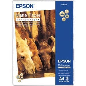 EPSON Matt fotopapper S041256 - 167g / m2 - A4 - 50 ark