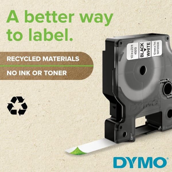 DYMO Value Pack Hvid selvklæbende printeretiket
