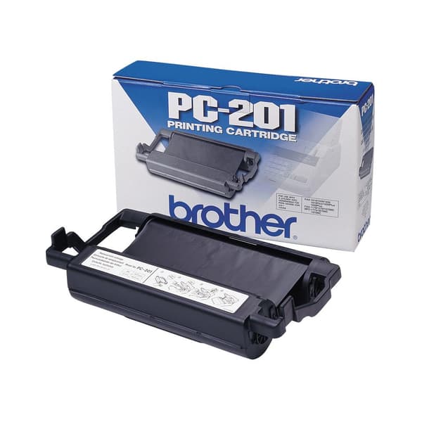 Brother PC201 - bånd - 1 x sort - 450 sider - til FAX 1010, 1020, 1030, IntelliFAX 1170, 1270, 1570, 1575, MFC 1770, 1780, 1870, 1970 (PC-1970)