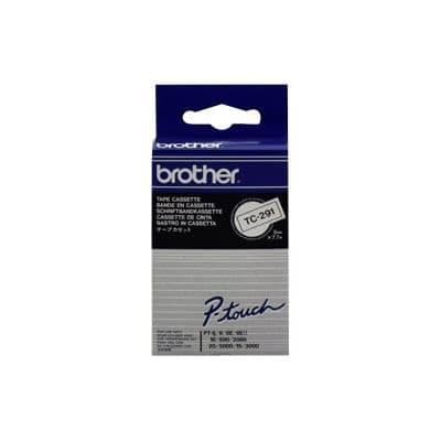 BROTHER P-TOUCH TC-291 etiketttejp - 9 mm