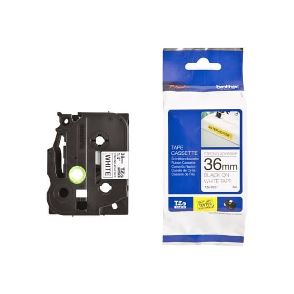 Brother TZe S261 - Mycket starkt laminerat lim...