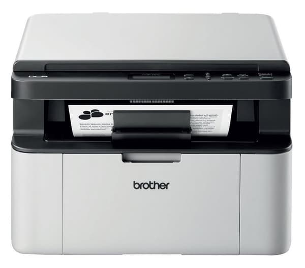 BROTHER laser DCP-1510E/ A4/ GDI/ 2400x600 dpi/ LCD/ print/ copy/ scan/ USB/ bílá Sort, Hvit
