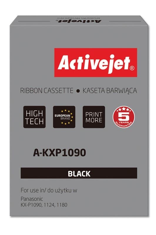 Activejet A-KXP1090 blækbånd (erstatning for Panasonic KX-P115; Supreme; 4.000.000 tegn; b