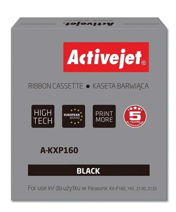 Activejet A-KXP160 blækbånd (erstatning for Panasonic KXP160; Supreme; 3.000.000 tegn; bla