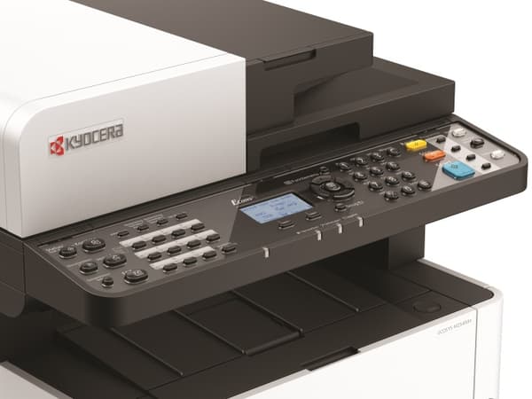 Kyocera ECOSYS M2635dn, A4 MFP, čb, 35ppm, 1200 dpi, 512MB, duplex, LAN, start. tonery 1000str., LCD