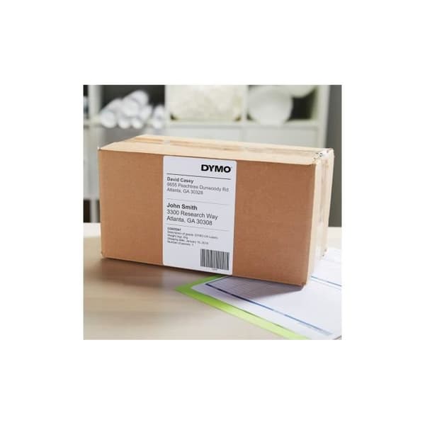 DYMO LabelWriter - Kartong med 1 rulle med 220 fraktetiketter - Mycket stort format - 104 mm x 159 mm