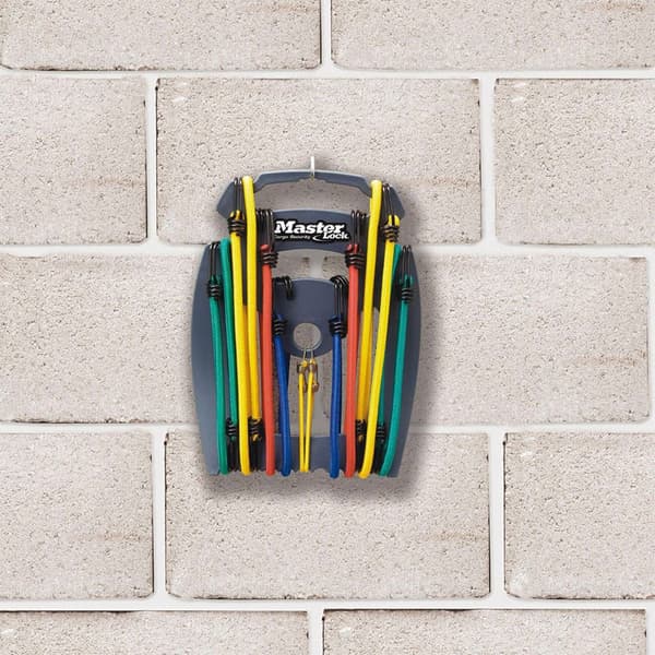 Master Lock Elastiskt Band Med Krok 3043eurdat 10 Enheter Flerfärgad