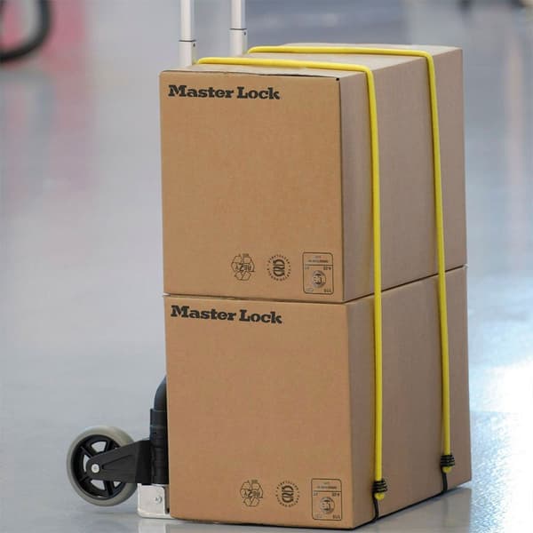 Master Lock Elastiskt Band Med Krok 3043eurdat 10 Enheter Flerfärgad