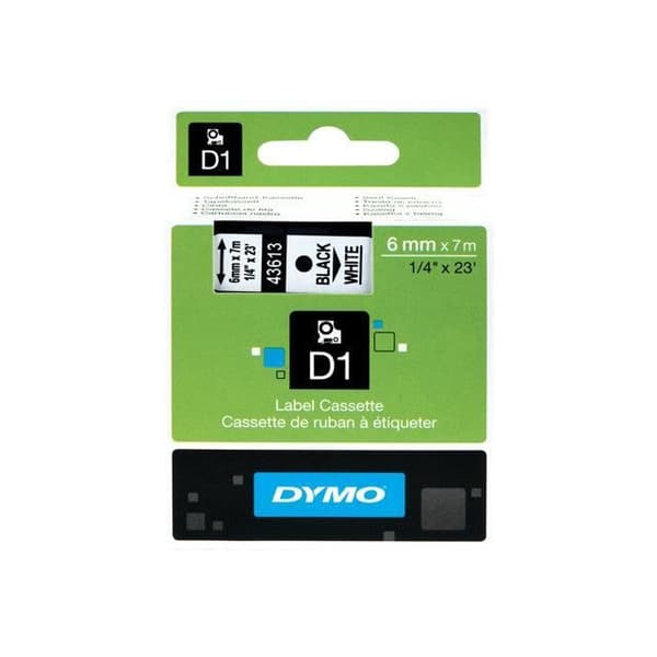 DYMO D1 Standard 6mm x 7m