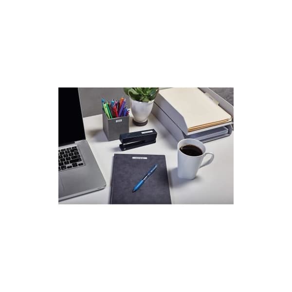 DYMO LabelManager tejpkassett D1 9mm x 7m Svart/Vit (kompatibel med LabelManager och LabelWriter Duo)