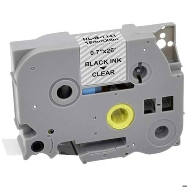 Renkforce RF-LT-BTZe141 färgband kompatibel ersätter Brother TZe-141 18 mm Färgband färg: transparent Färg d