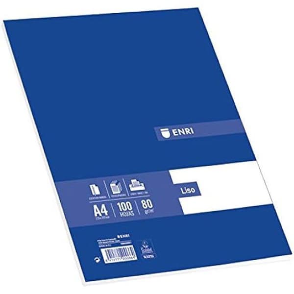 Papper A4 - ENRI - LISO - 100 ark - 80g/m² - Vit
