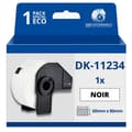 Miniatyrbild 1 av 3: Kompatibla Brother Dk11234 Etiketter 60Mm X 86Mm Förskuren termopapper