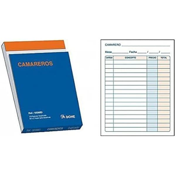 Notebook för servrar - DOHE - S8404155 - Flerfärgad - 3x18,5x26 cm