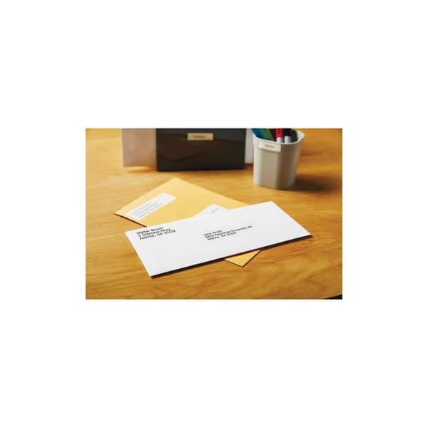 DYMO LabelWriter Box med 2 rullar med 130 standardadressetiketter 28 mm x 89 mm