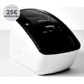 Miniatyrbild 3 av 3: Etikettskrivare - BROTHER QL-700 Etikettskrivare - Termiskt papper - USB